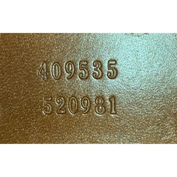 Gucci Chain Crossbody Bag Gg Coated #220278G12B - Picture 7 of 7